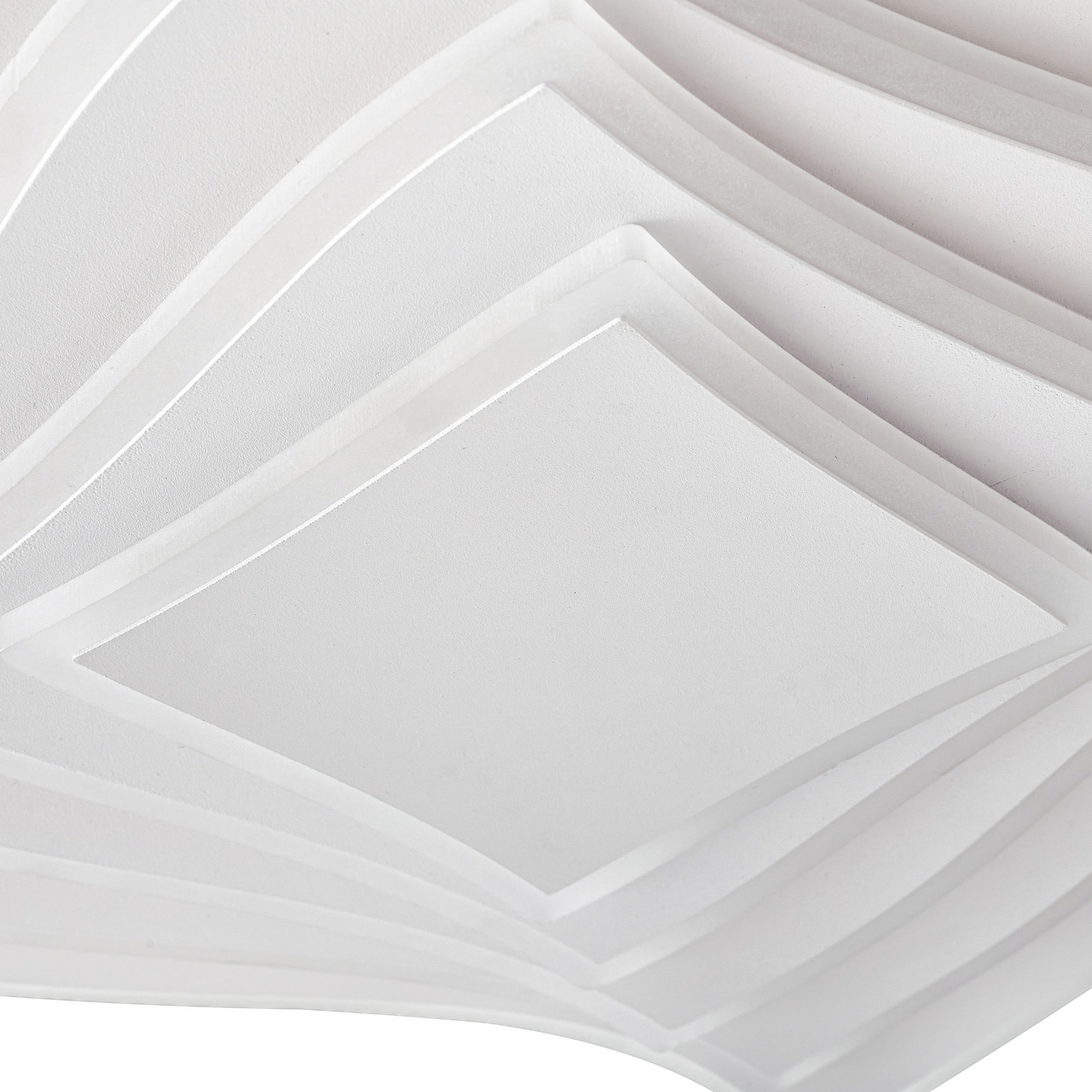 Rebeka LED stropna svjetiljka, CCT, 47 x 47 cm, daljinski upravljač - Lindby