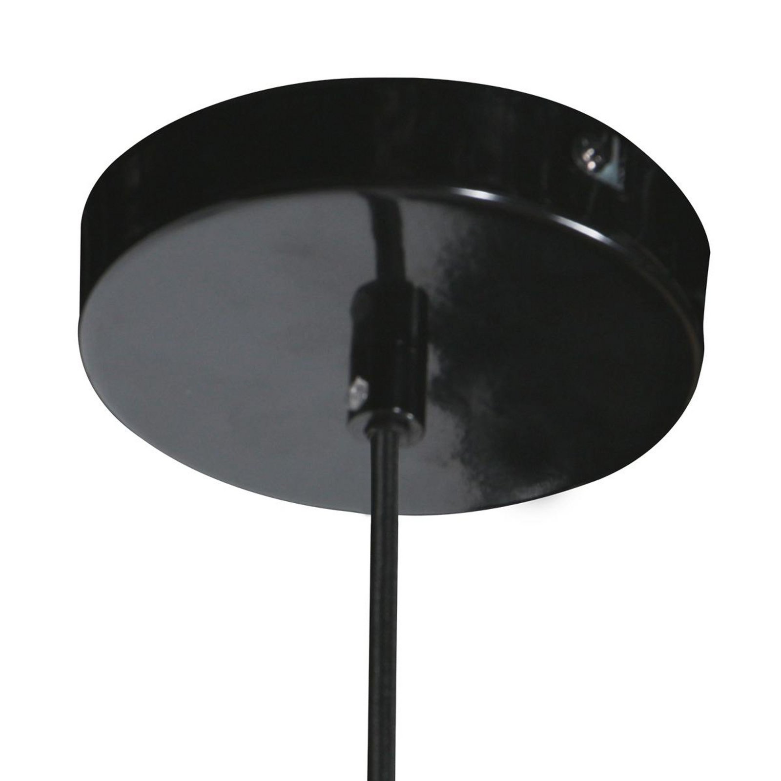 Halo Cirque pendant light, grey, metal, Ø 50 cm, E27
