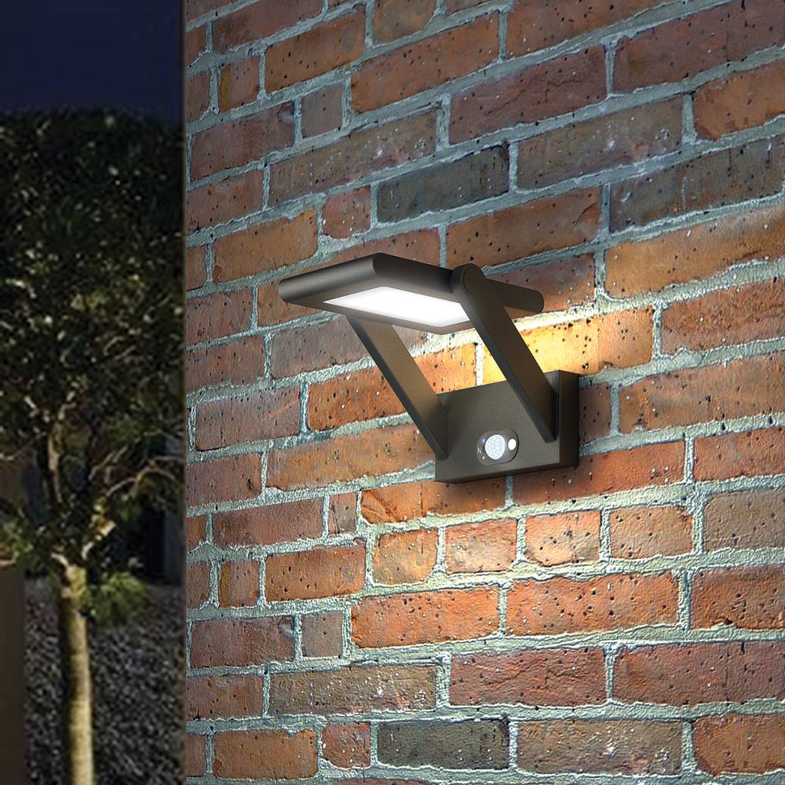 Solarna lampa zewnętrzna LED VALERIAN