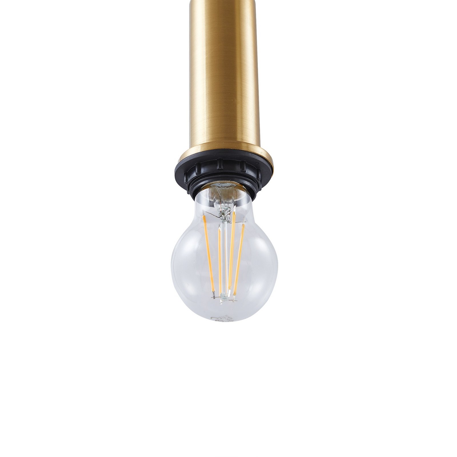 Hildur 5 Cluster Suspension Fumé Gris/Laiton - Lindby