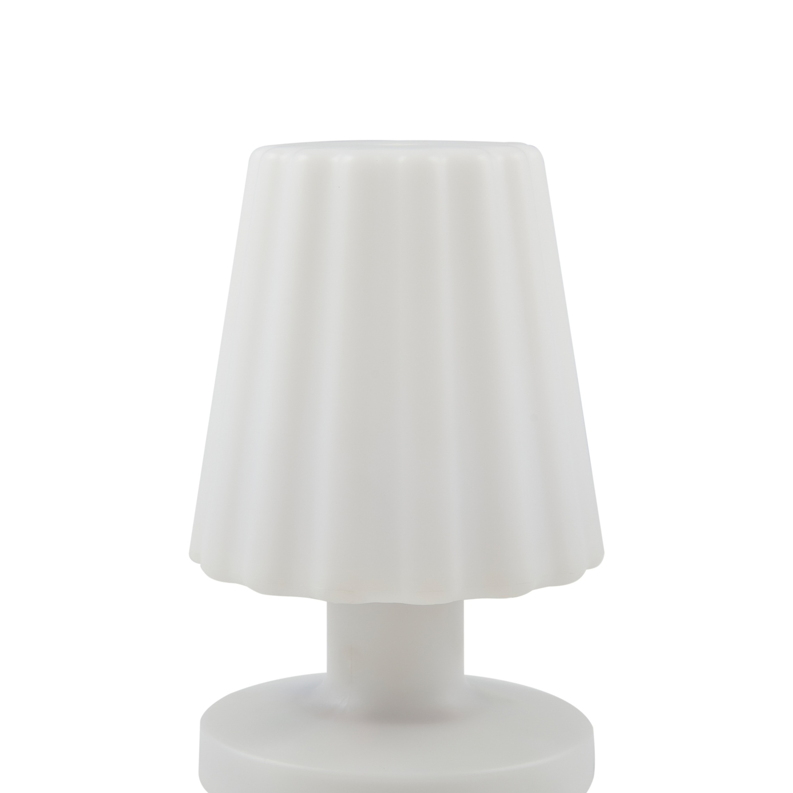 Lindby Lampada da tavolo LED Jovem, bianco, plastica, RGB