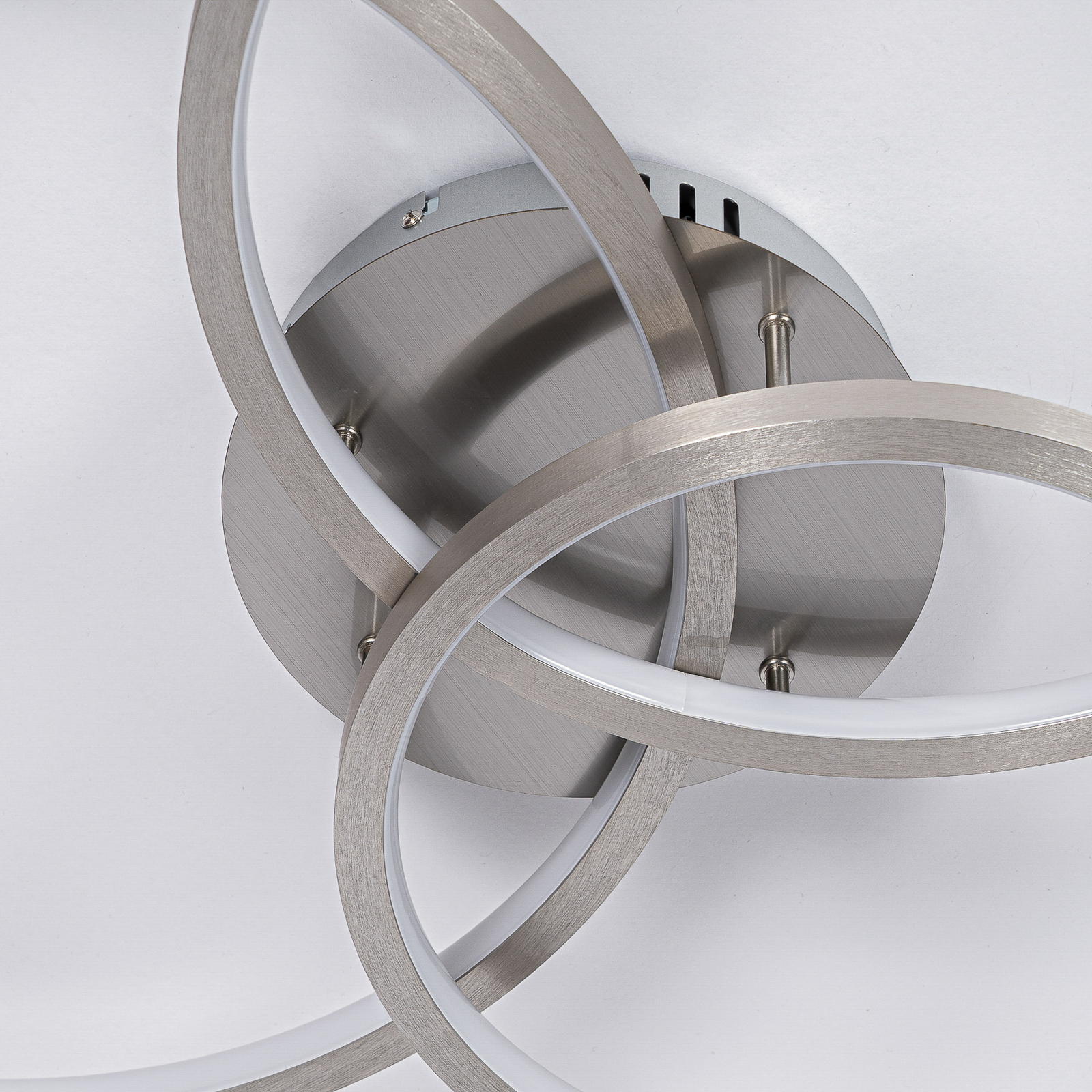 Lindby Geskela plafonnier LED RGBW WiZ App Smart