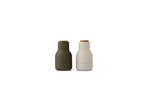 Bottle Grinder Small H11,5 Green/Beige 2-pack - Audo Copenhagen