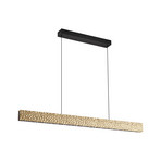 Nivara LED hanglamp 117 cm metaal goud - Lucande