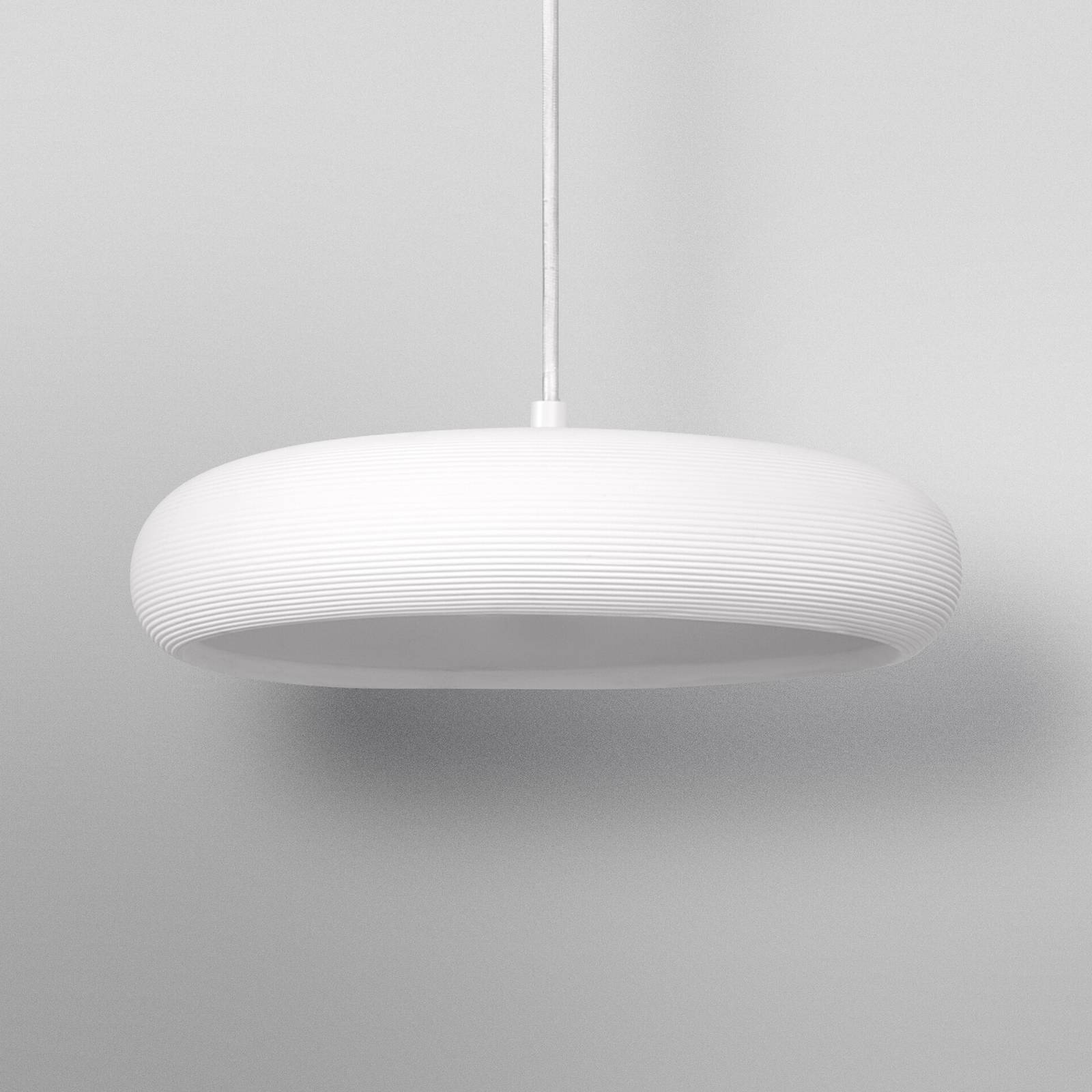 Żyrandol OSRAM Decor Plaster Pure, gips, Ø 30 cm, E27