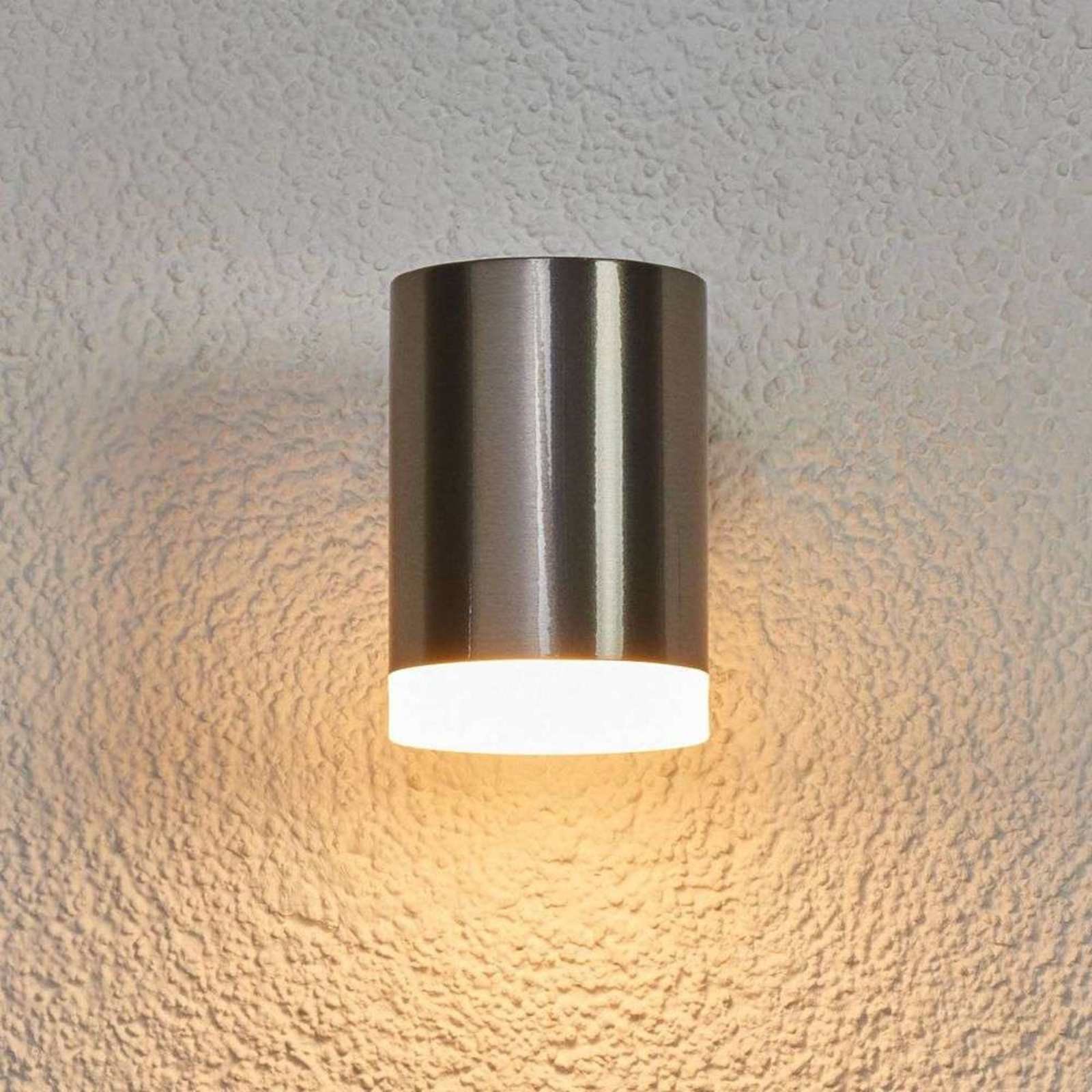 Eliano LED Aplica de Exterior Stainless Steel - Lindby