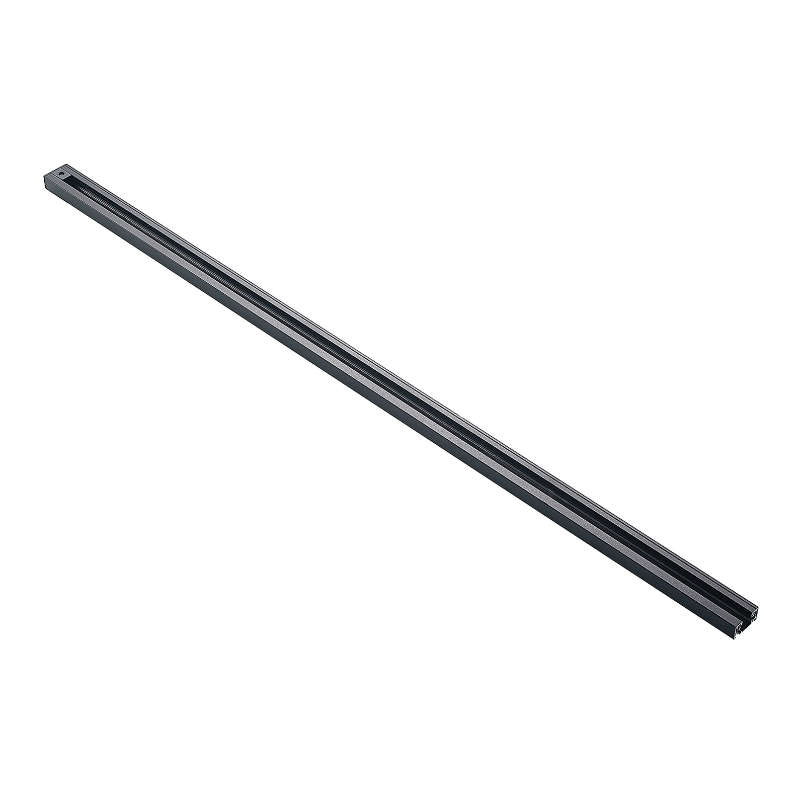 Systém lišt Linaro, Ø 9,5 cm, 5 žlábků, LED, černý – Lindby Systém lišt Linaro, Ø 9,5 cm, 5 žlábků, LED, černý – Lindby
