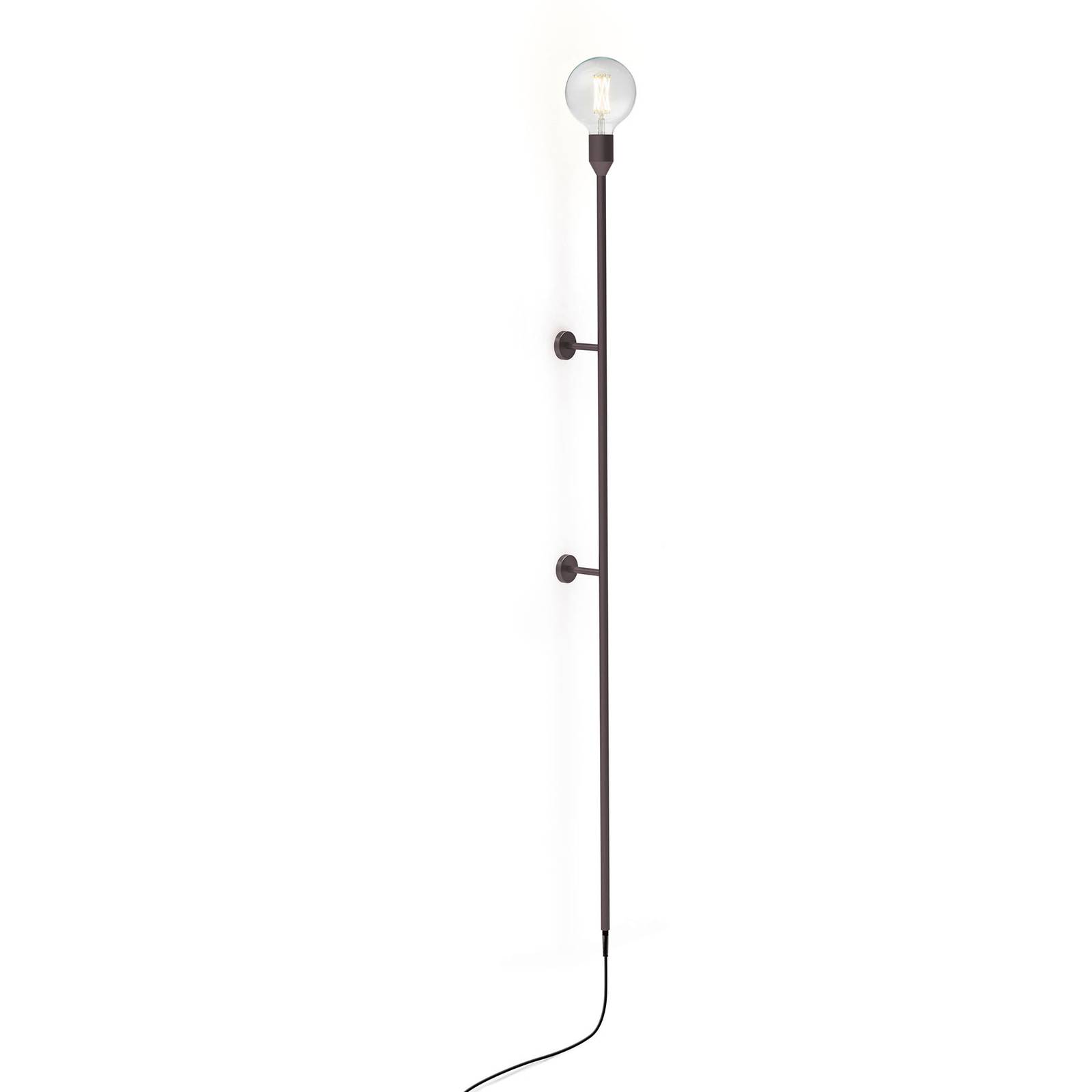 Modo Luce Geco vägglampa 155 cm svart med kontakt
