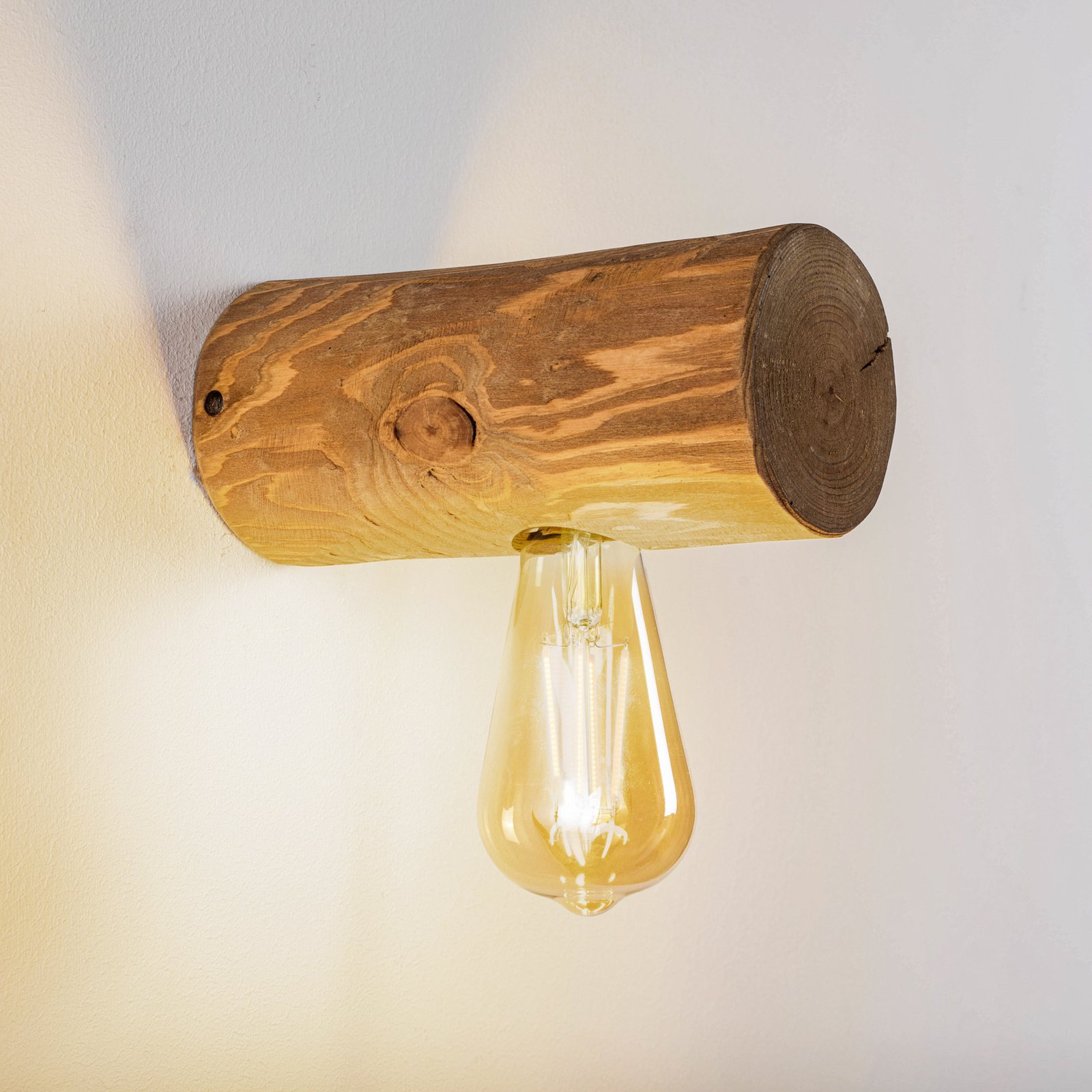 Envostar Beam fali lámpa egy izzós fenyő világos