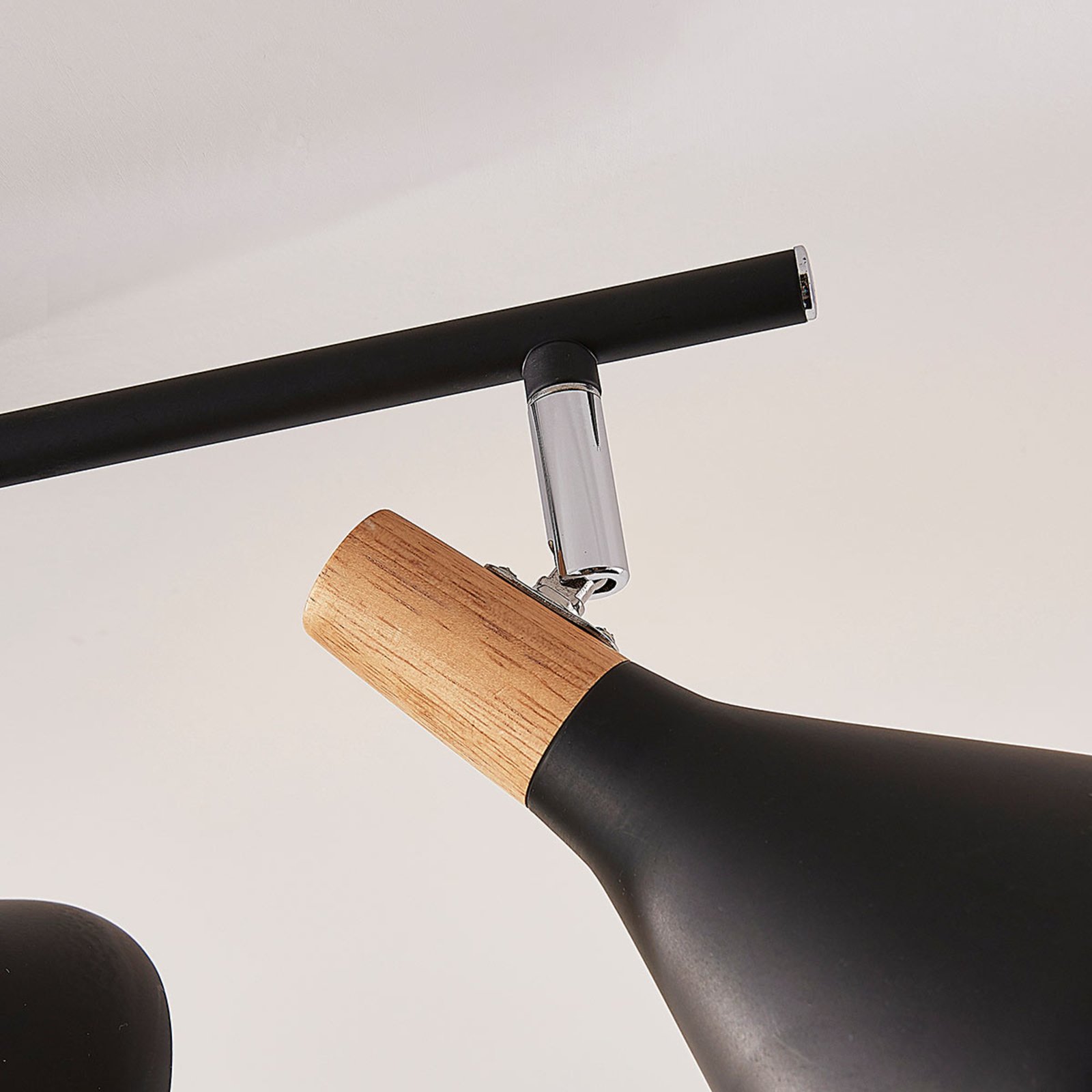 Arina 3 Ceiling Lamp Black - Lindby
