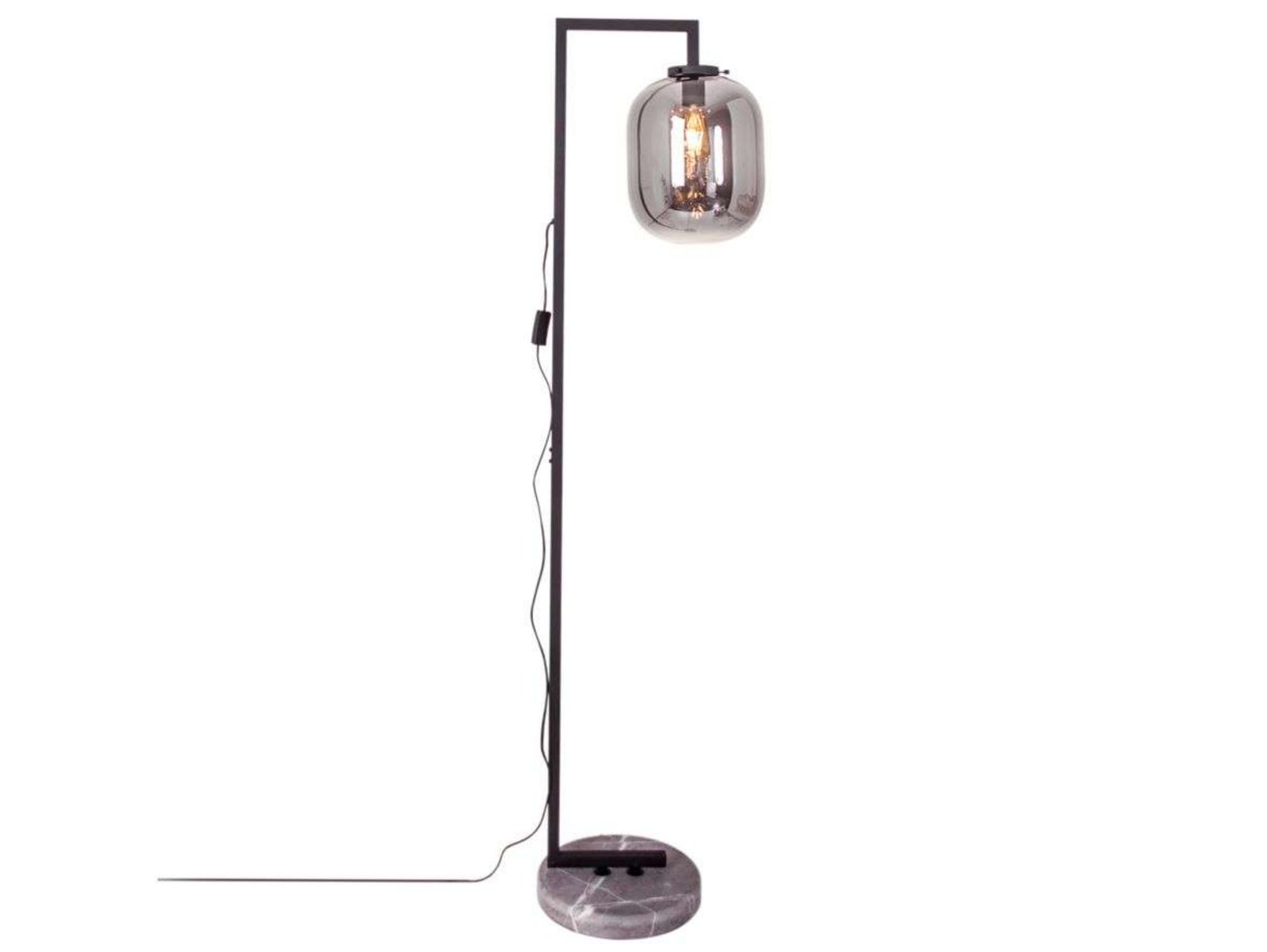 Leola Golvlampa Black/Smoke Grey - By Rydéns