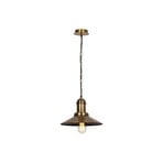 Lampada a sospensione Sivani MR-639 a 1 luce Ø30cm oro antico