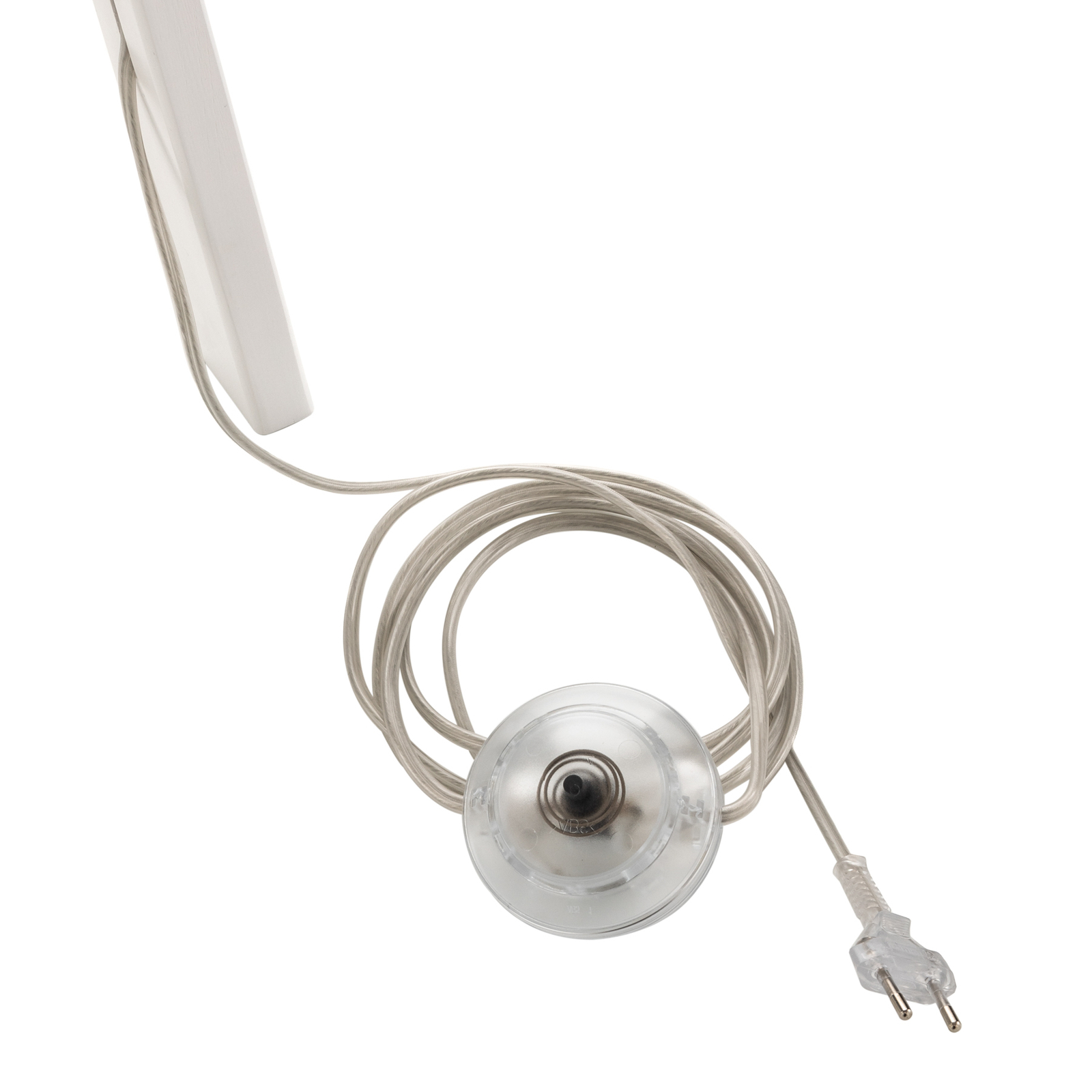 Lampa podłogowa Chloe z dwukolorowym kloszem