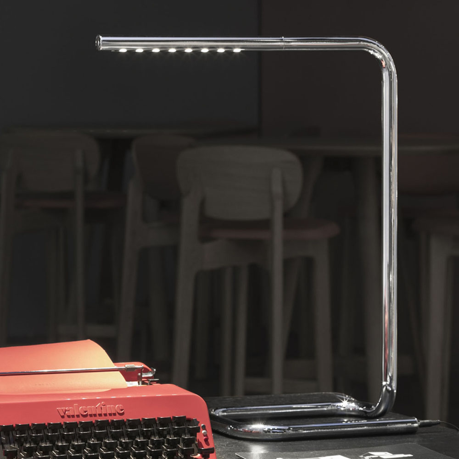 TECNOLUMEN LUM LED-Tischleuchte mit Dimmer
