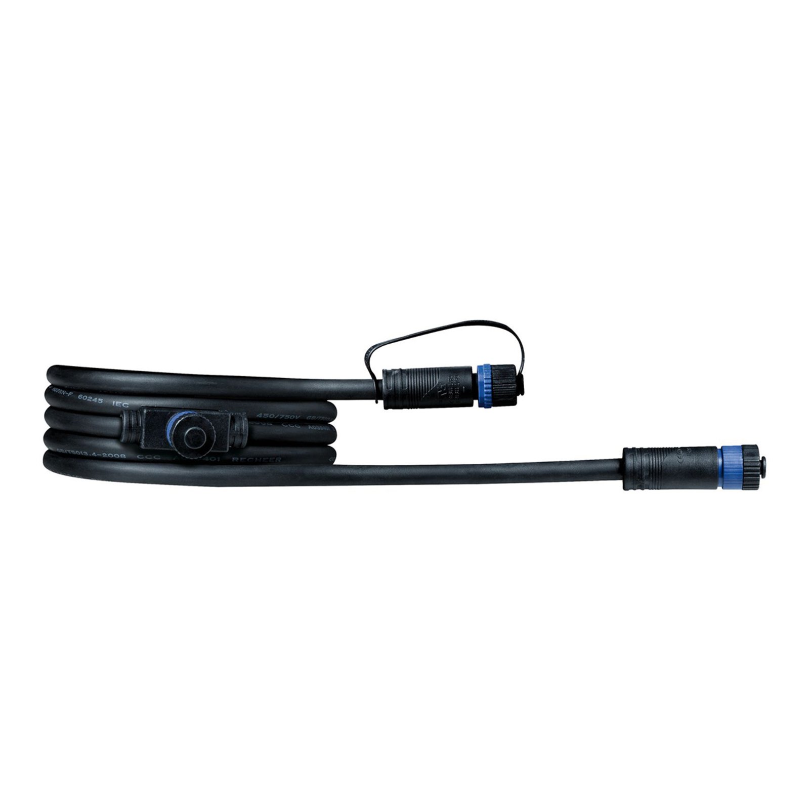 Paulmann Plug & Shine 93926 kabel 2m, 1 in/2 out