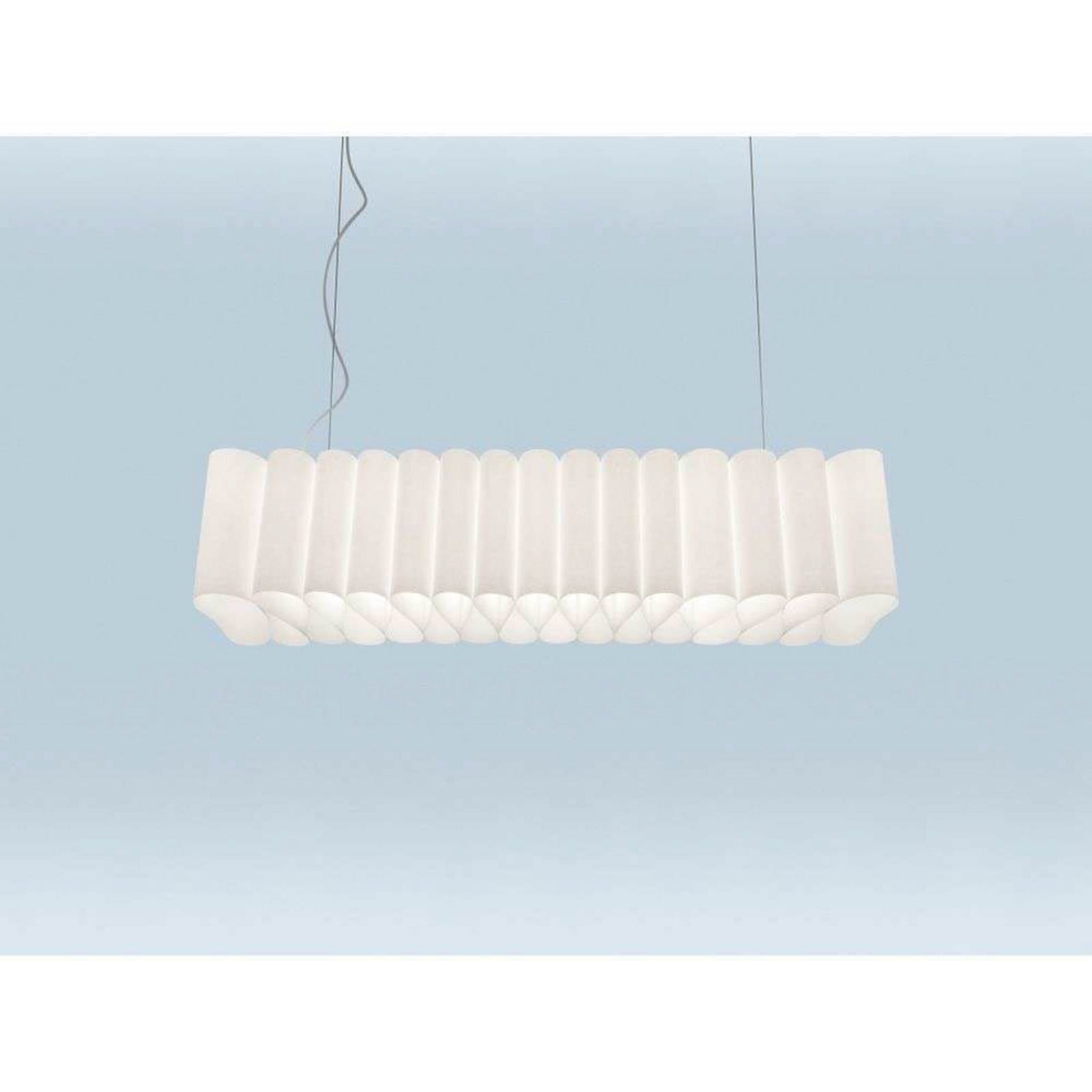 Pli Linear pendellampa vit Foscarini - Vardagsrum - Papper / papp | Produkter - Taklampor | Lampspecialisterna
