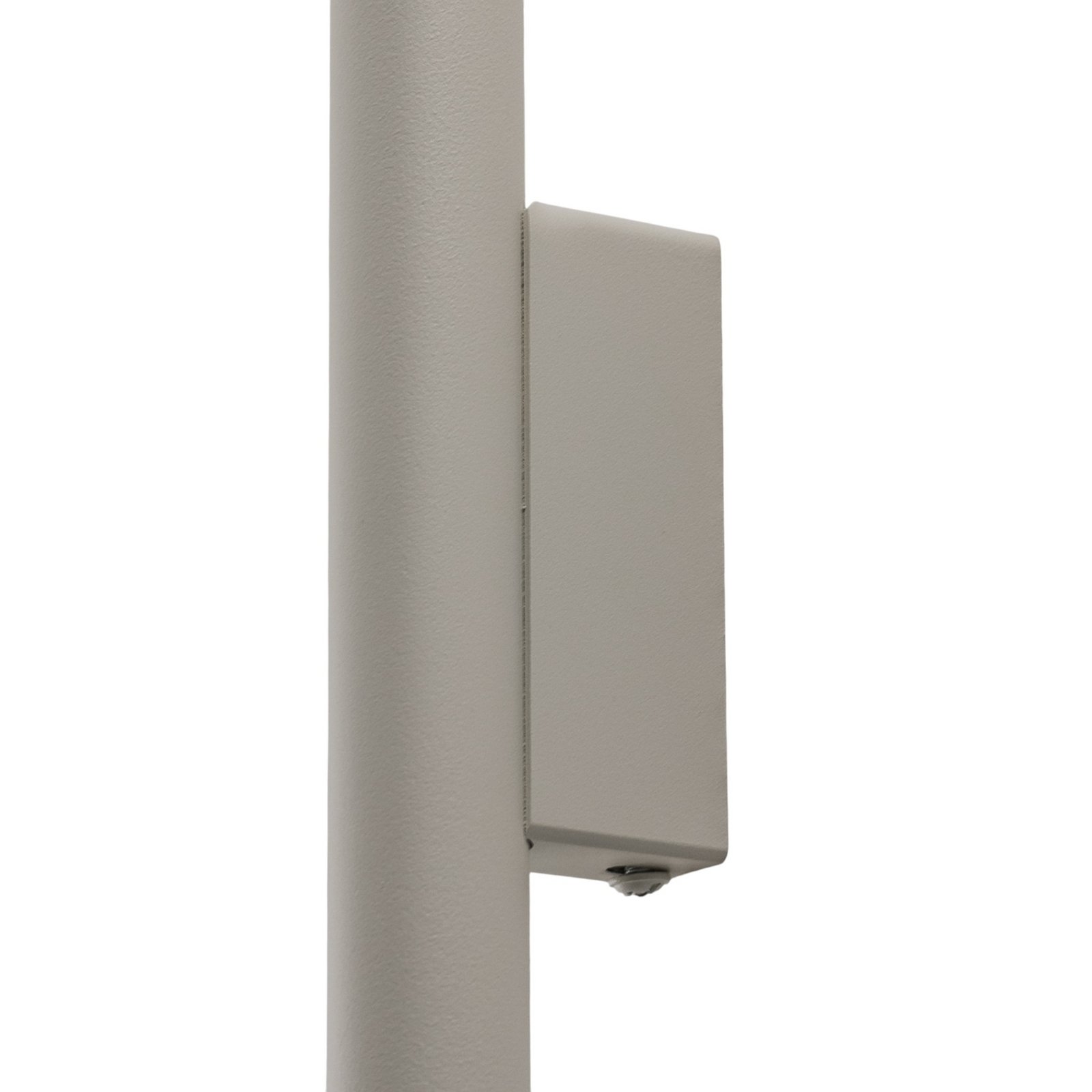 Wall light Pastelo, beige, height 20 cm, steel, 2-bulb.