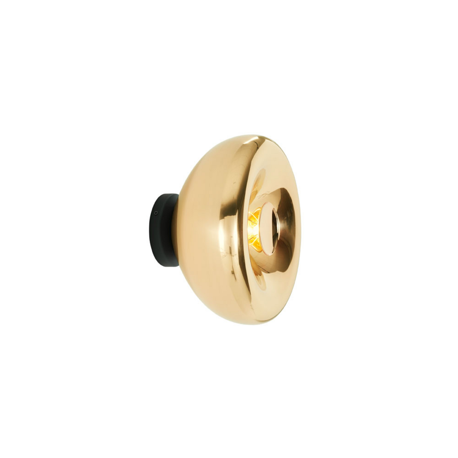 Void Surface LED Wall Lamp Brass - Tom Dixon