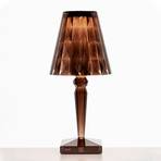 Kartell Big Battery - table lamp IP54, cola