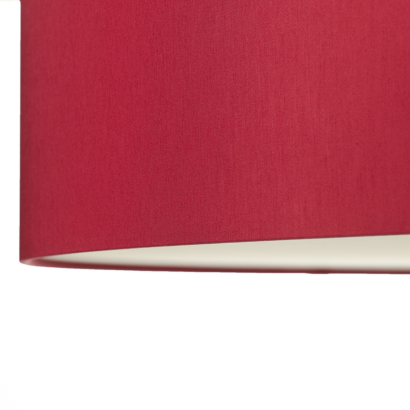 Plafonnier moderne Alea rouge rubis 