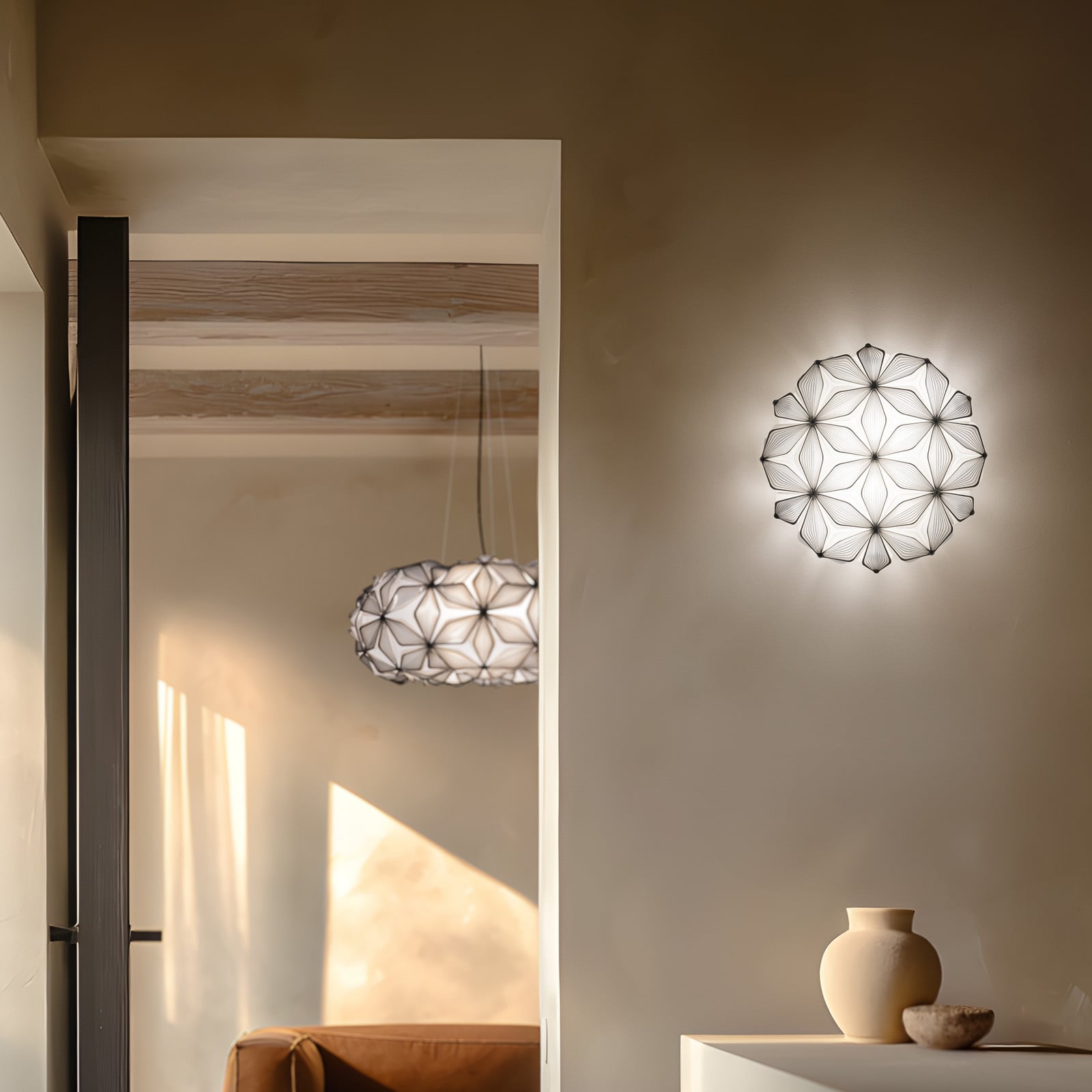 C'EST LA VIE kattovalaisin, musta, Ø 34 cm, 2-lamppuinen, E14 C'EST LA VIE Slamp - Olohuone - Design - Muovi - Plafondi
