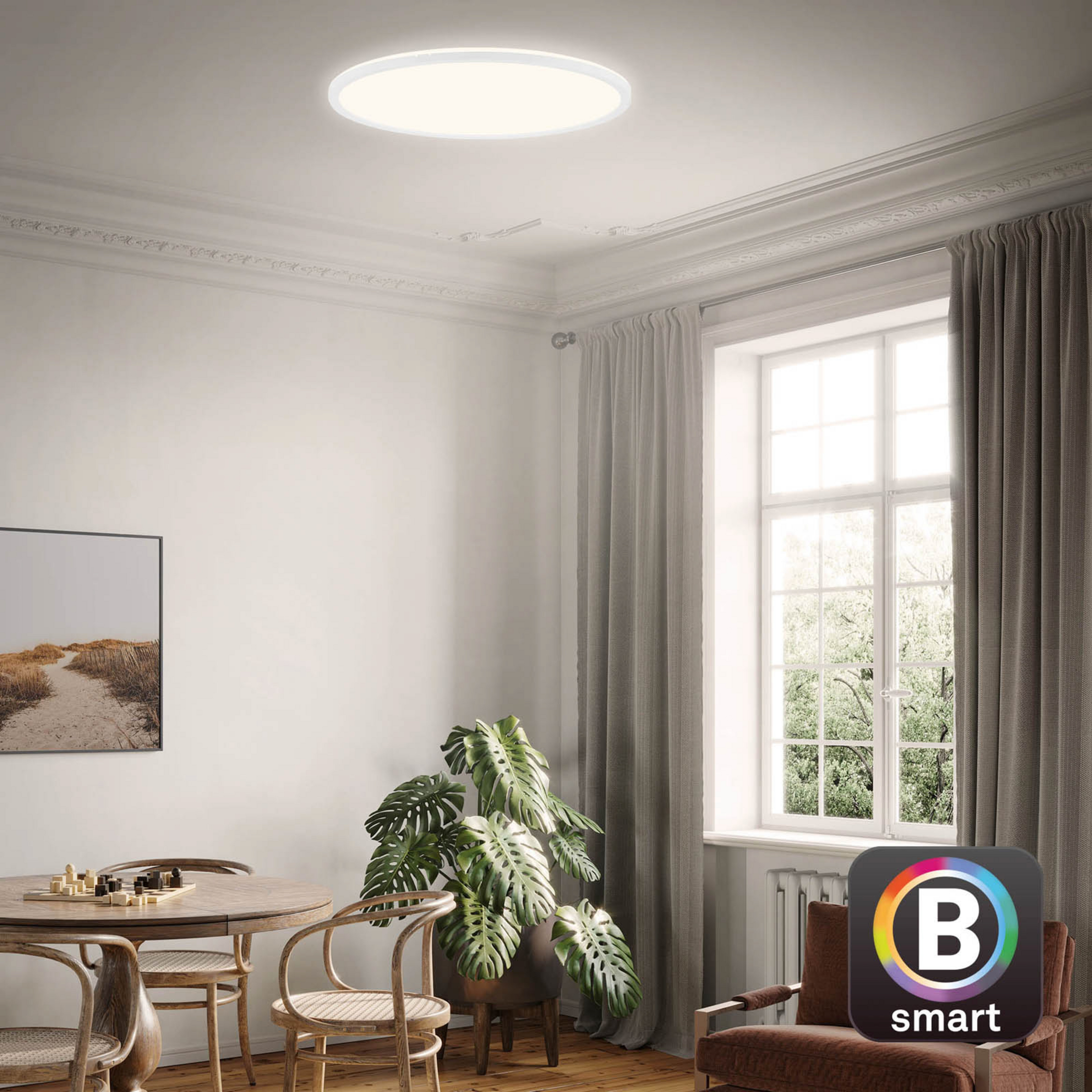 LED-Deckenlampe Slim S dimmbar CCT weiß Ø 45 cm