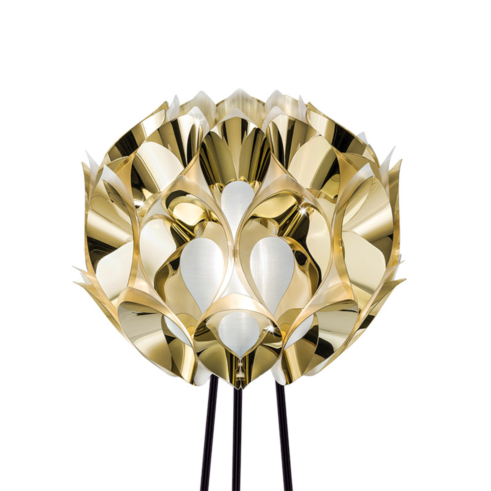 Slamp Flora - lámpara de pie de diseño, oro