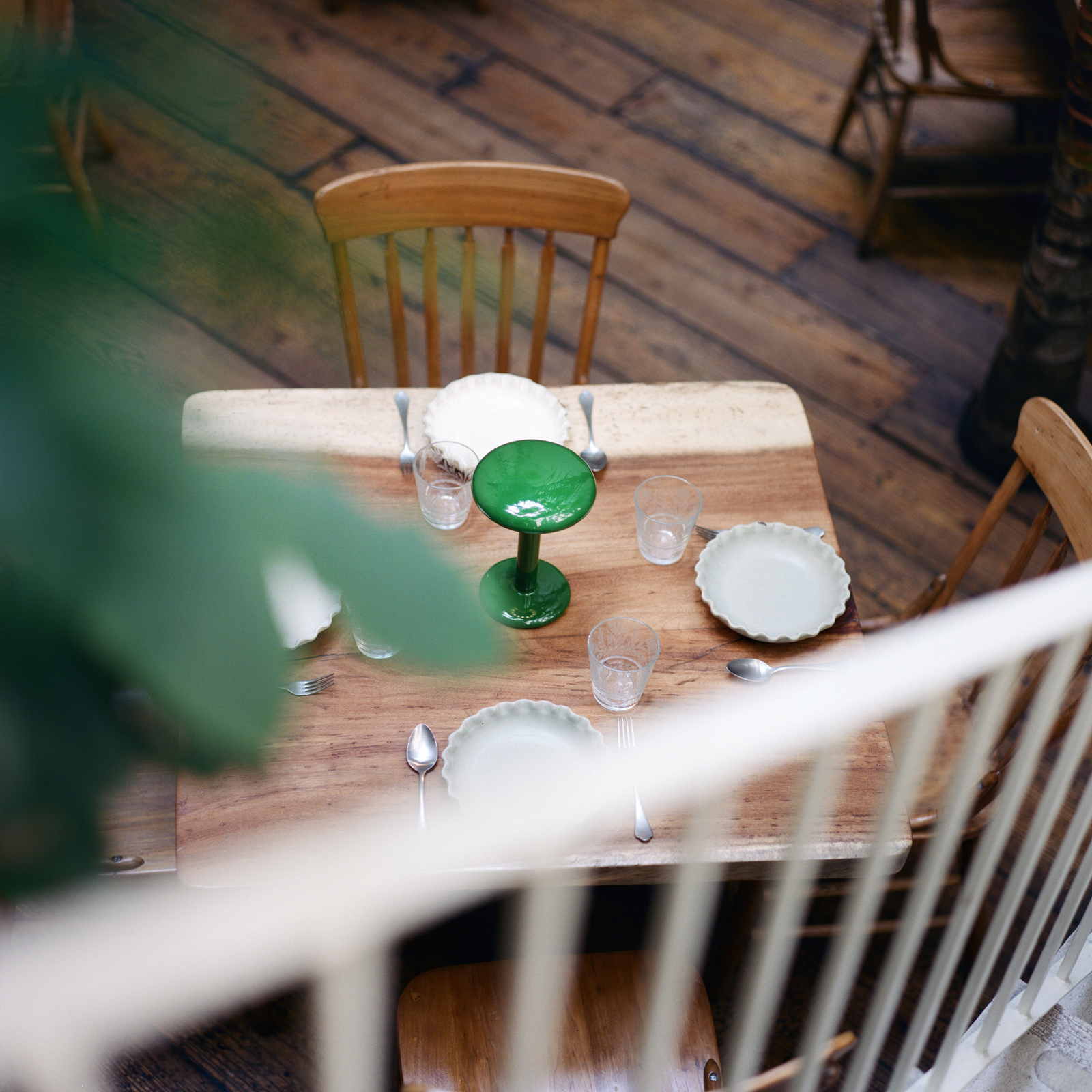 Gustave Portable Tischleuchte Lacquered Green - Flos
