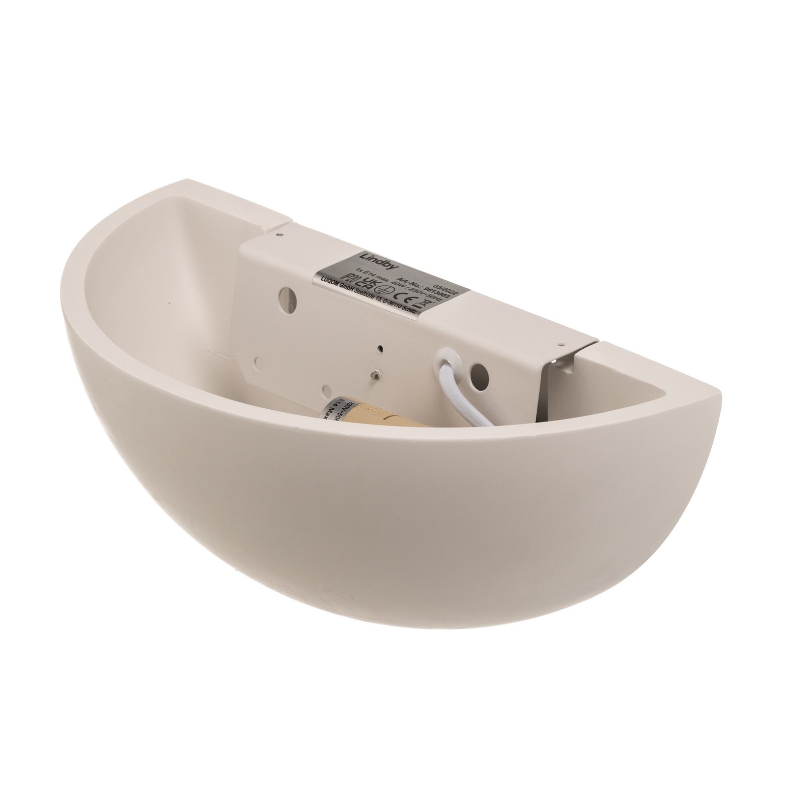 Pascali Wandleuchte White - Lindby