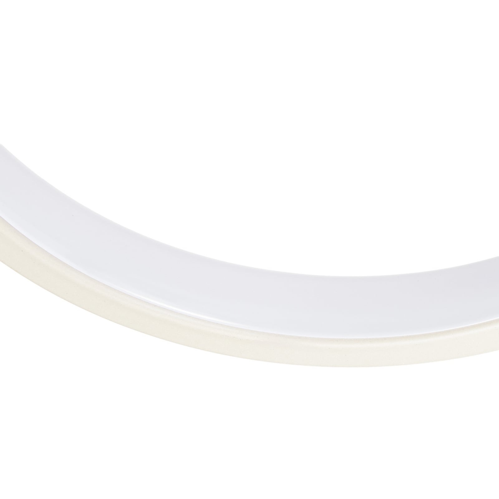Plafonnier LED Lindby Evengeline, beige, aluminium, longueur 88 cm Plafonnier LED Lindby Evengeline, beige, aluminium, longueur 88 cm