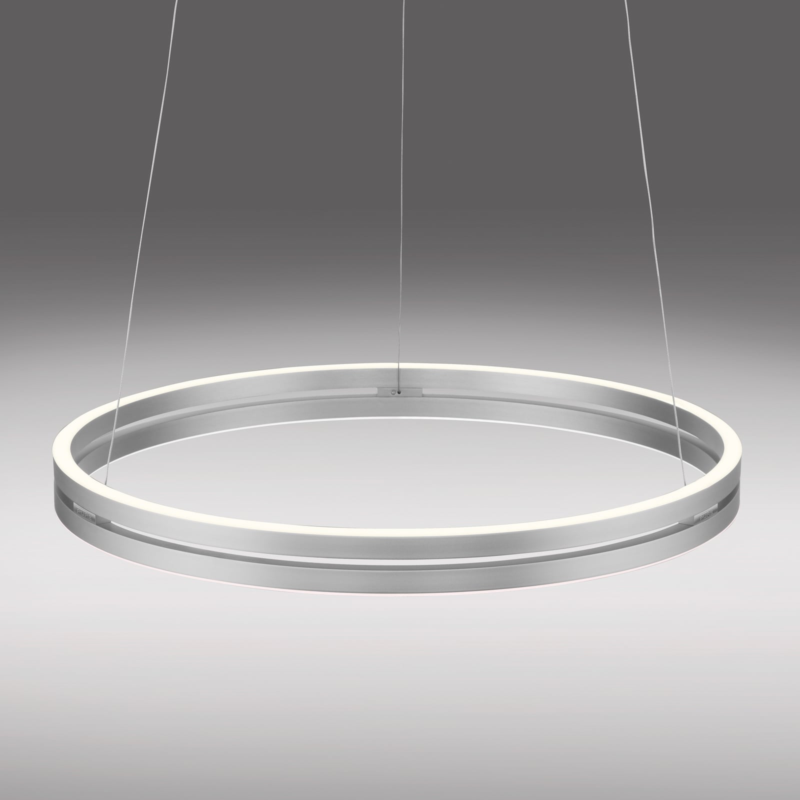 E-Loop LED-Hängeleuchte, stone, Ø70cm, Aluminium, CCT - PURE E-Loop LED-Hängeleuchte, stone, Ø70cm, Aluminium, CCT - PURE