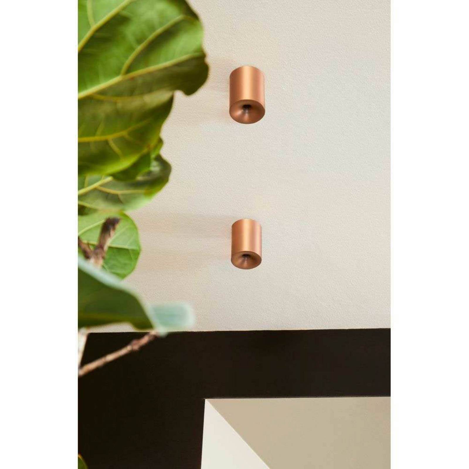 LOOM DESIGN LED-Deckenleuchte Nyx, bronze, IP54 günstig online kaufen