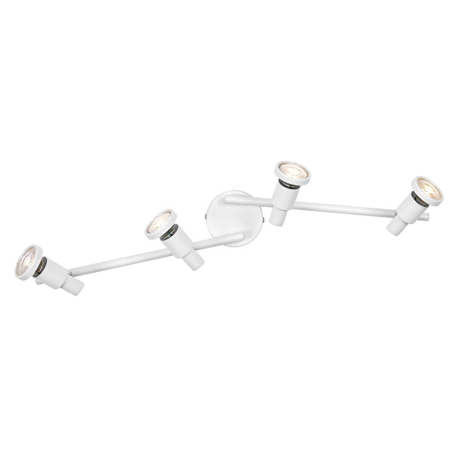 Reflektor sufitowy OSRAM, biały, 4-punktowa, metalowy, GU10-LED 927 ściemniany