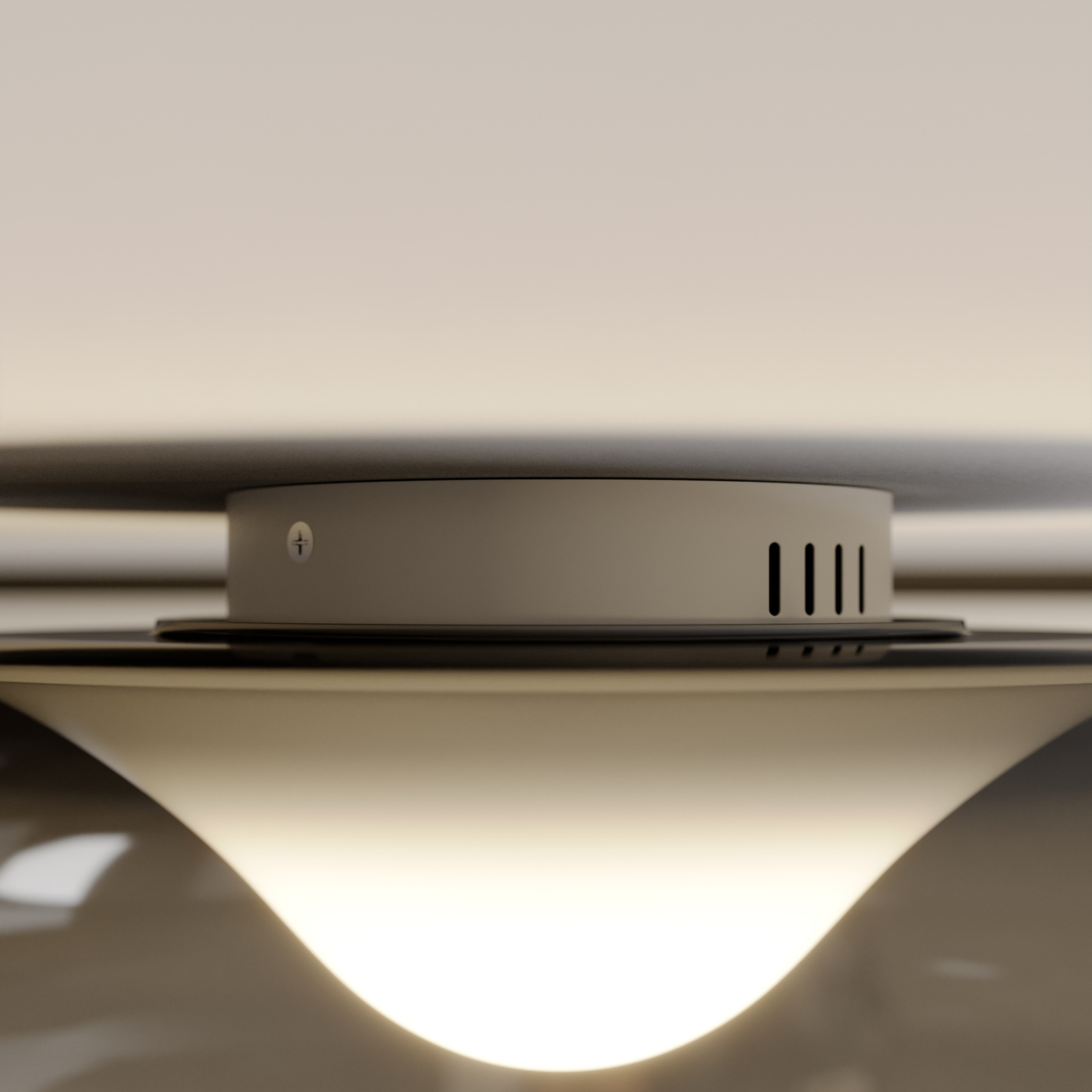 Mijo Plafondlamp Smoke/Chrome - Lucande