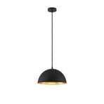 Leya Závěsná Lampa Black/Gold - Lindby