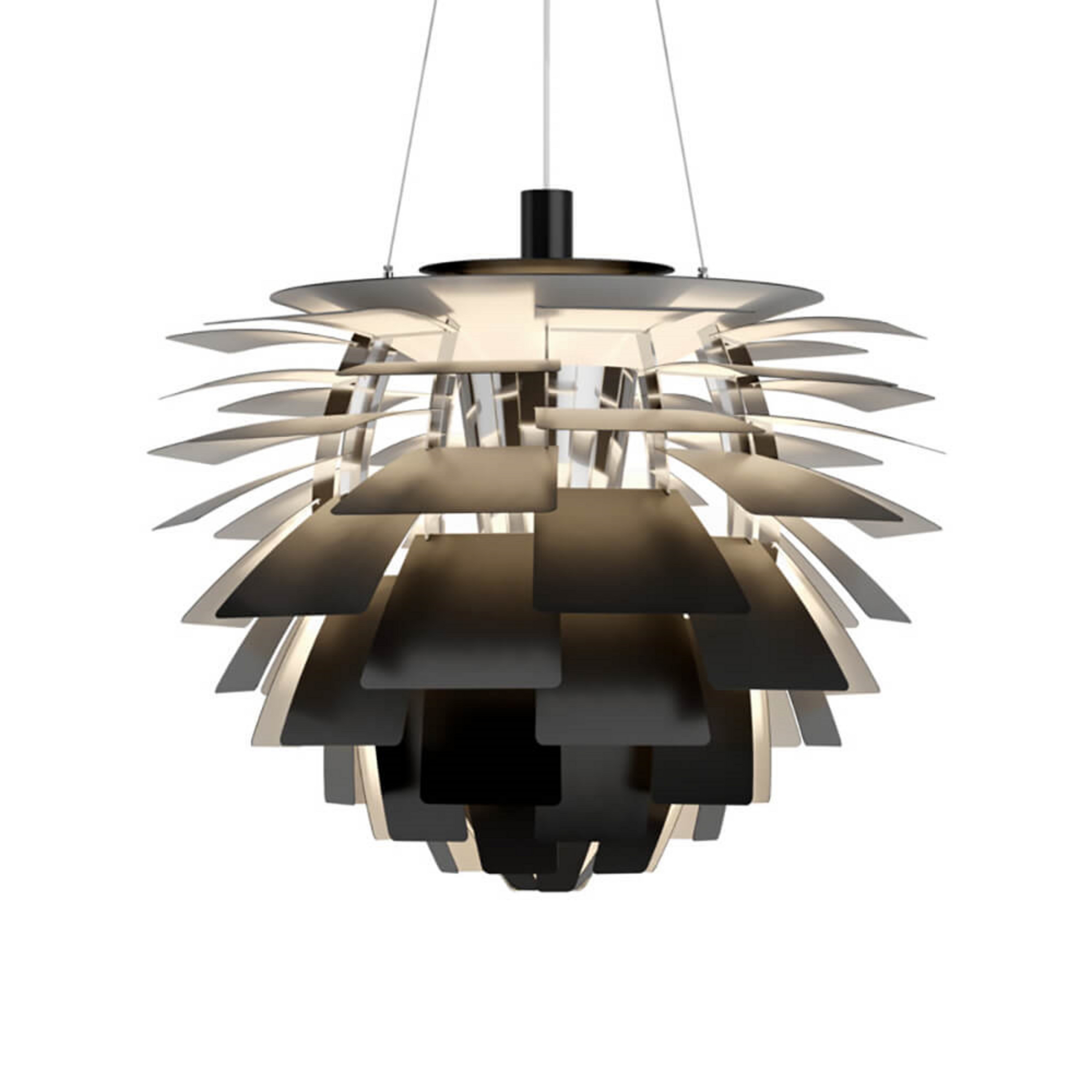 PH Artichoke Pendant Ø720 LED-Bluetooth 3000K Black - Louis Poulsen