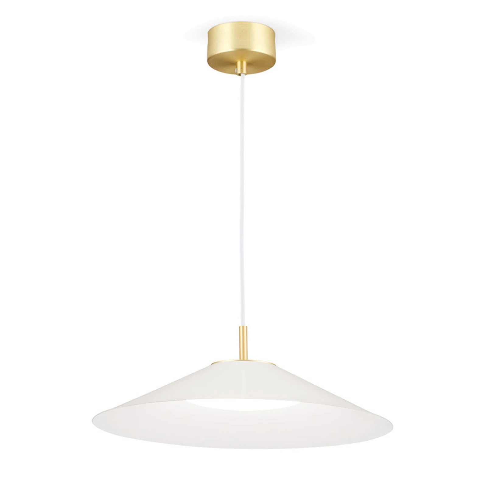 Gourmet LED visilica, bijelo sjenilo