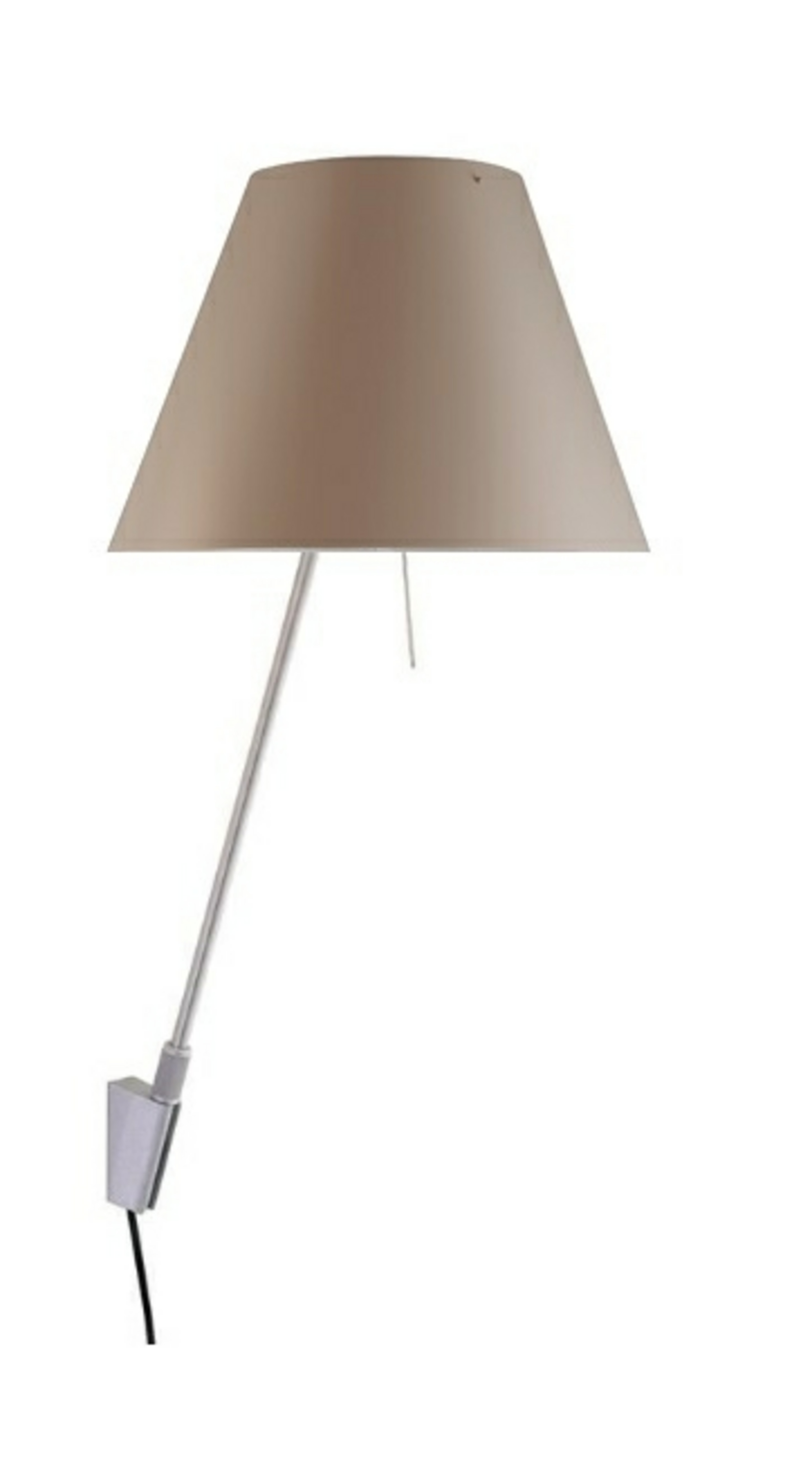 Costanzina Applique Murale Aluminium/Noisette - Luceplan