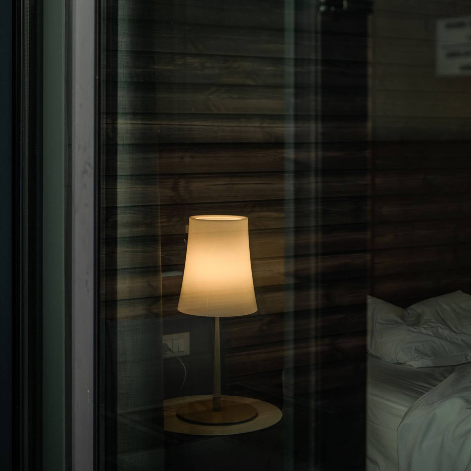 Foscarini Birdie Easy Grande lampa stołowa żółta