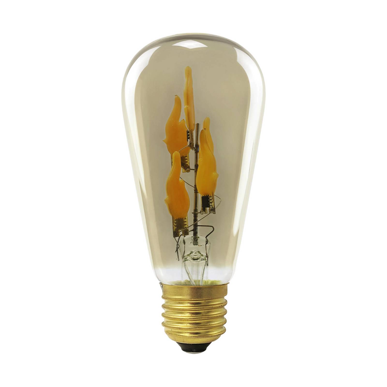 SEGULA LED Fire Flame Line E27 1W Rustika rauch 1800K Deko