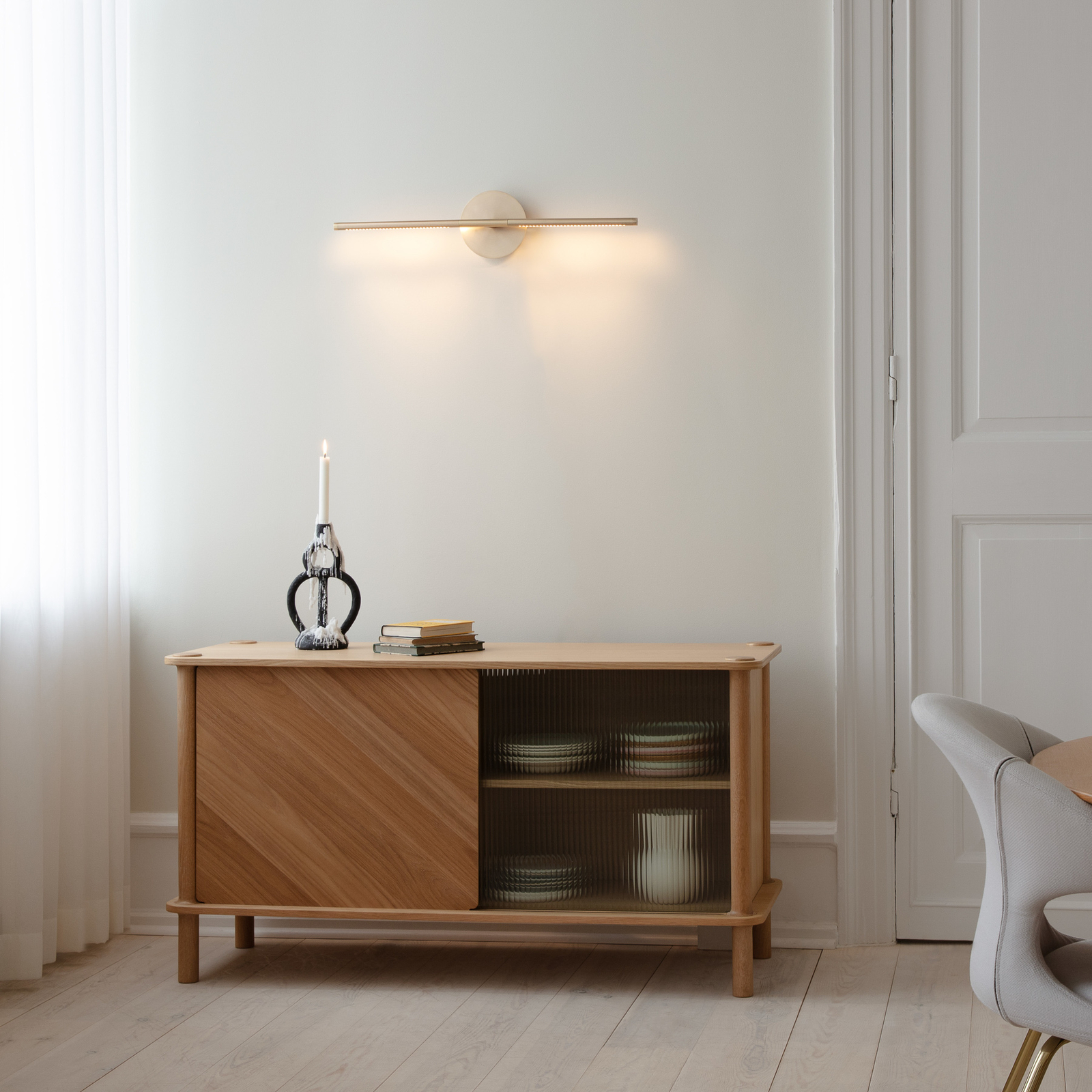 Omni Wall Lamp Brushed Brass - UMAGE