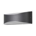 Akira LED Candeeiro de Parede Exterior Anthracite - Lucande