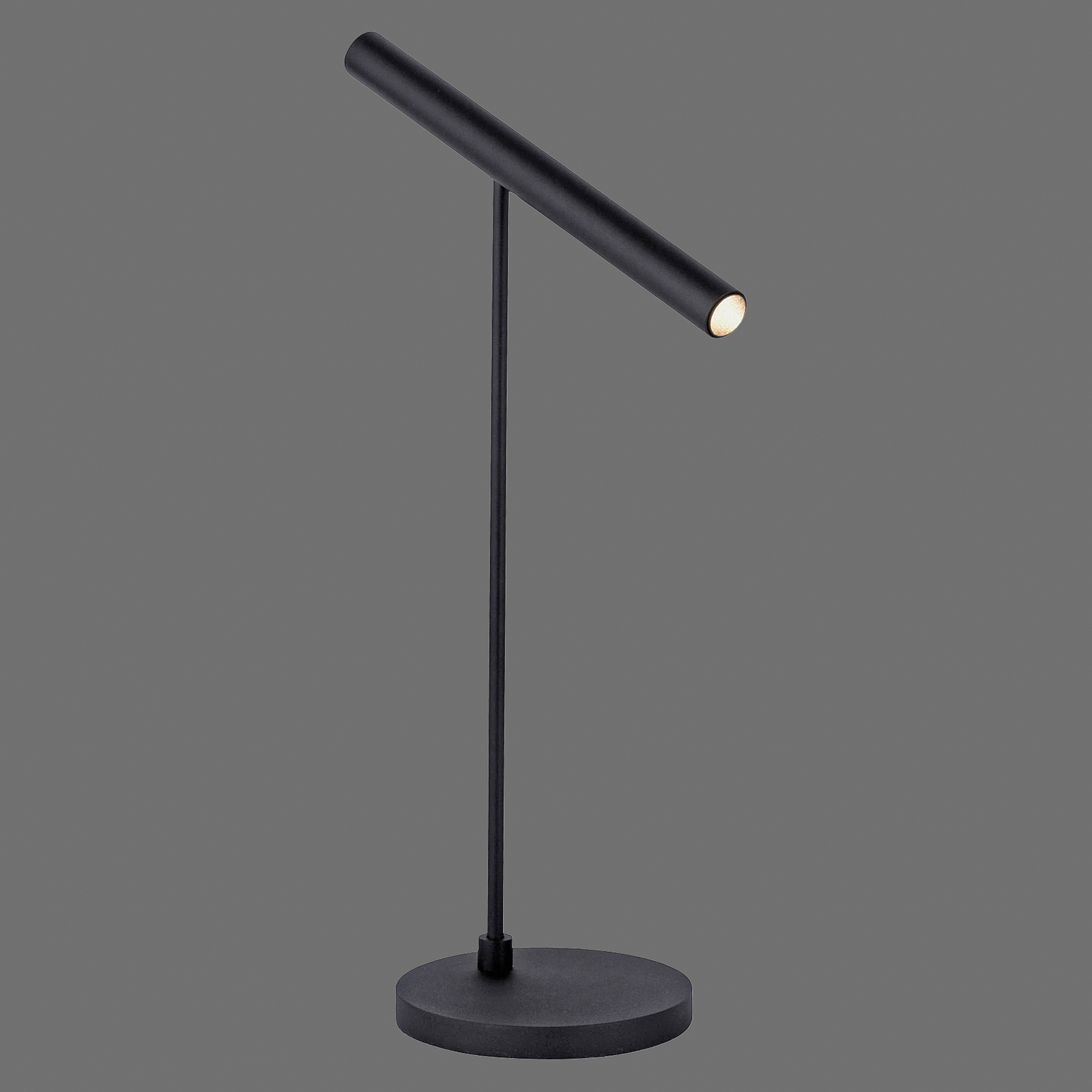 PURE Tutua LED stalinė lempa, jutiklinis reguliatorius, juoda