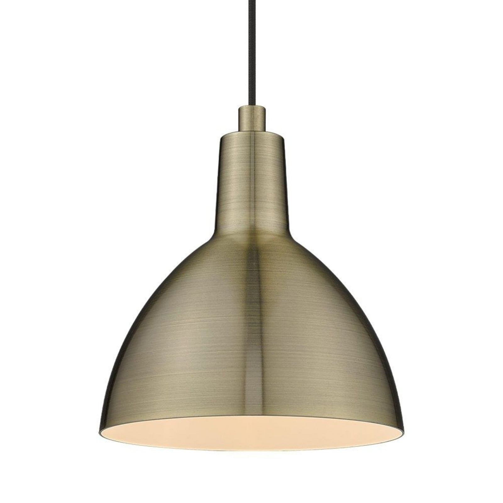Metropole Taklampa &Oslash;25 Antique Brass Halo Design - Matsal - Metall