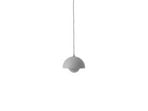 Flowerpot VP10 Candeeiro Suspenso Matt Light Grey - &Tradition