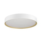 SLV LED ceiling lamp Decona, Ø 42 cm, white/gold, metal