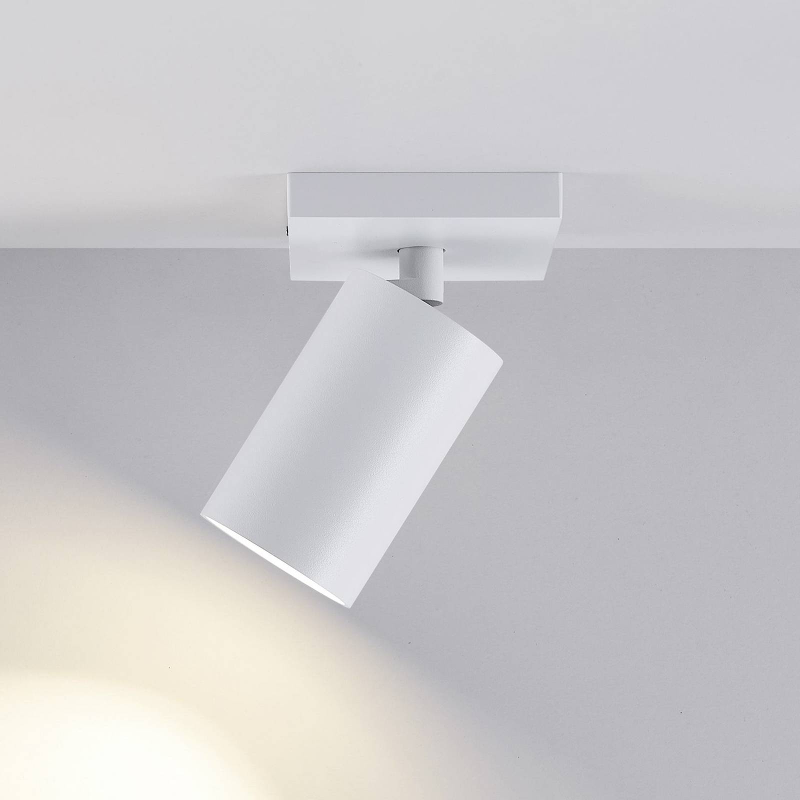 Deckenspot CAN TILT, weiß, 11 x 9 cm, 1-flammig, Metall GU10 günstig online kaufen