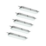 Arcchio luminaire pour pièces humides LED Rao, longueur 61,8 cm, set de 5 pièces