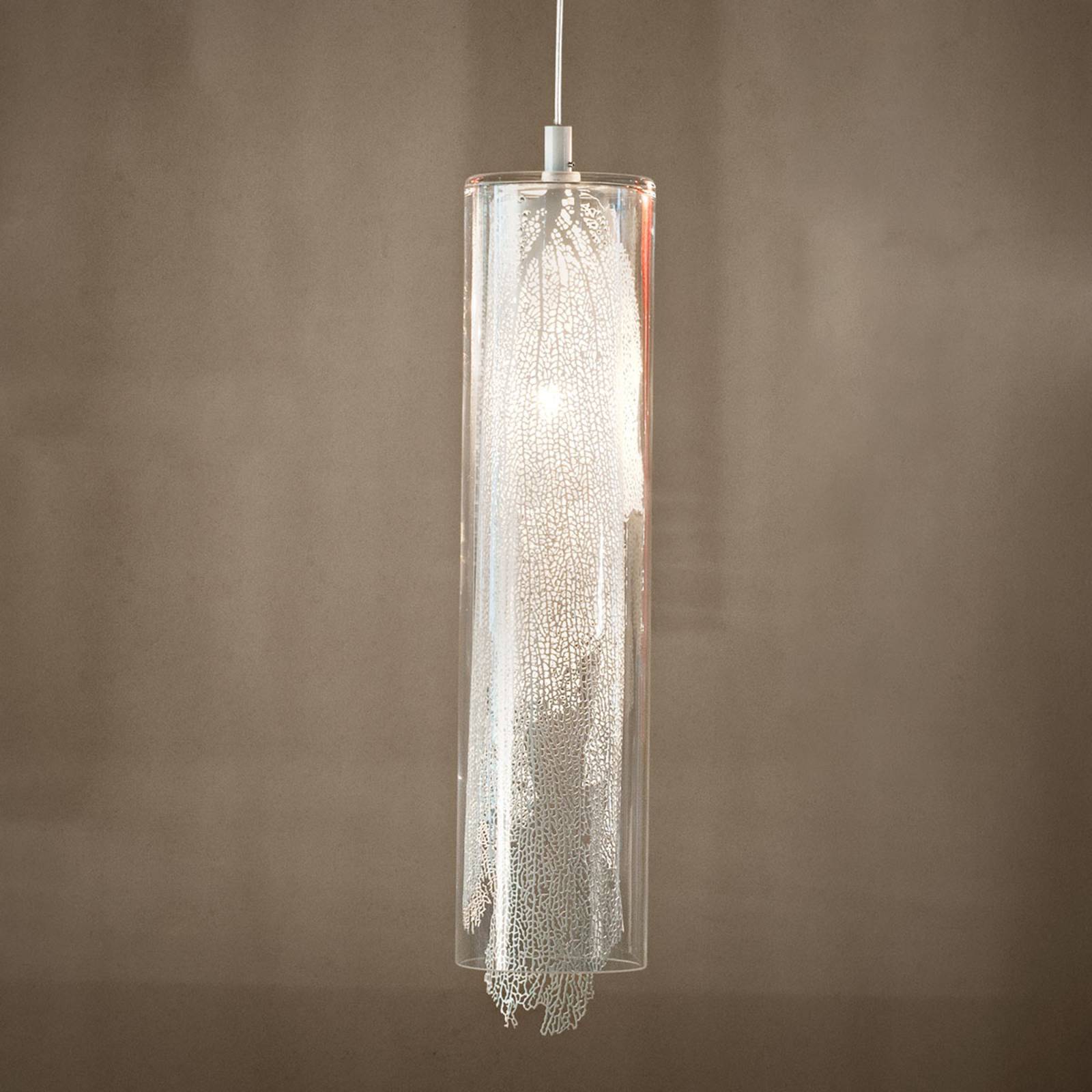 Terzani Frame - hanglamp in wit, 10 cm