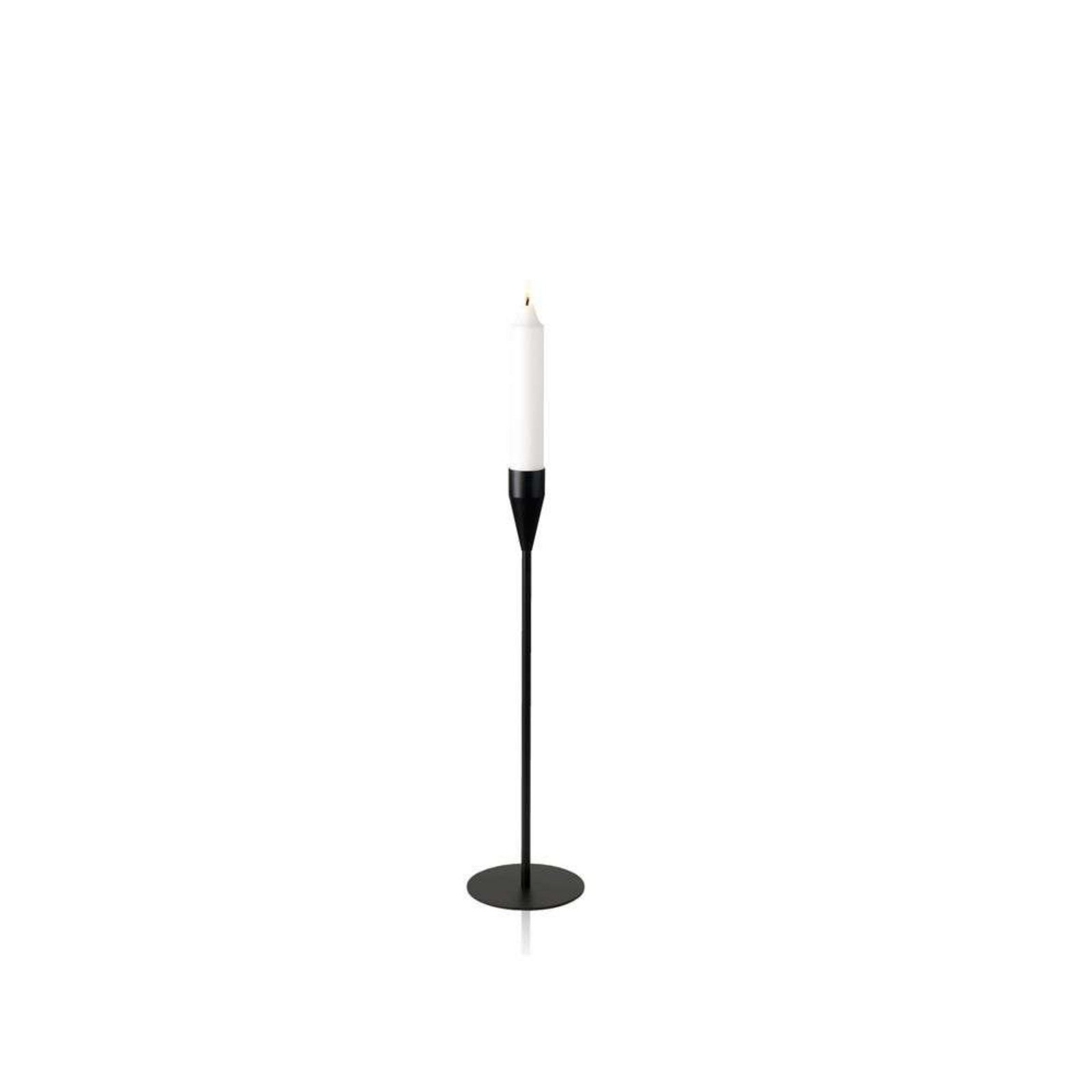 Jupiter Maxi Candle Holder H65 Black - Piet Hein